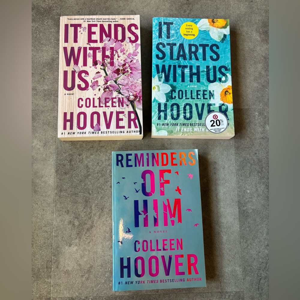 Colleen Hoover Books Set of 3